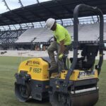 Grass rolled out at Louisville City FC’s new stadium (PHOTOS)